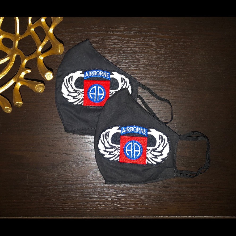 82nd Airborne Face Masks